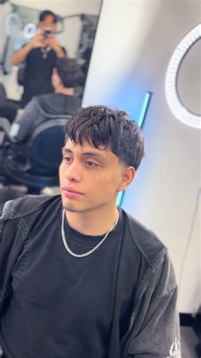 Is this transformation worth 30$‼️ low taper fade textured fringe mullet Do you think his crush will like the cut⁉️ 📍Irvine California, 🔗click the link in my bio to book with me! #transformation #haircut #glowup #hairtransformation #lowtaperfade