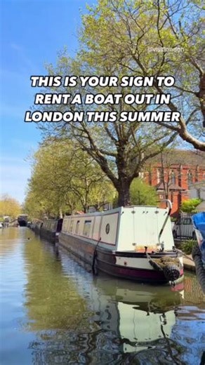 65K views · 449 reactions | All aboard, London’s waterways are calling! ✨ Be the captain of your own adventure and hire a boat with GoBoat London this summer. Cruise through London's stunning waterways, soak up the sun, and enjoy the ride. No boating experience needed - just gather your crew, pack a picnic, and set sail through the city. Pirate hat optional! Will you add this to your London bucket list? GoBoat Paddington #LetsDoLondon #VisitLondon | Visit London | Facebook