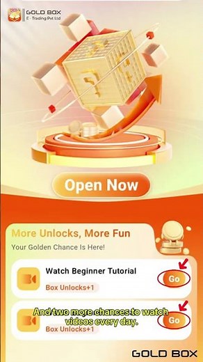 🎁 Open Mystery Boxes & Win Real Prizes | Gold Box App Unboxing Fun 💎🔥 #goldbox #smartshopping