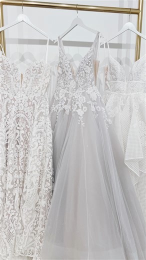 They’re here! Our first @hayleypaigebride samples have arrived and we’re head over heels! 💖 Overflowing with romance and whimsy, these gowns are pure magic — come see for yourself! ✨ Tap the link in our bio to book your appointment 💫 | Sash & Bustle Boutique