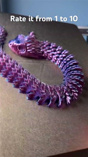 3D Printing a Snake That Looks TOO Real 😳🐍