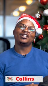 A heartfelt ❤️ festive message from Collins. Merry Christmas 🎄 from us to you. #SeasonGreetings #AkiliKidsKE #SeasonofSmiles | Akili TV Kenya