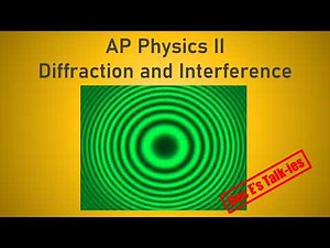 Diffraction and Interference