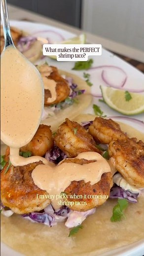 What makes the PERFECT shrimp taco?