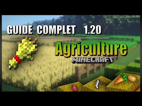 Le guide ULTIME sur l'AGRICULTURE en 1.20 sur Minecraft en SURVIE ! [Fermes, Lumière, Récolte, ...]