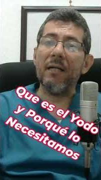 🧠La verdad sobre el YODO que no conocías #salud #importante🚨