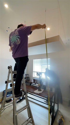 Adjustable Cloud Install Timelapse | Acoustic Treatment Installation