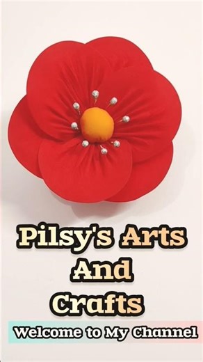 Easy Flower Making From Cloth #howtomakewoolenflower #diy #craft #diycrafts #flowers #artandcraft