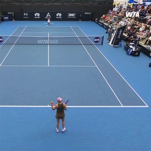 Set One 🤝 Diana Shnaider #AdelaideInternational | WTA