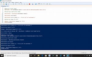 Automate Excel using PowerShell
