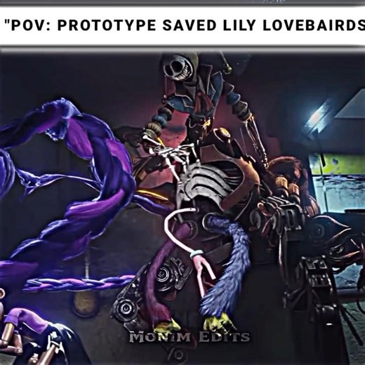 The Prototype Literally Saved Lily Lovebairds 💀 | Poppy Playtime Chepter 6 Edit #poppyplaytime