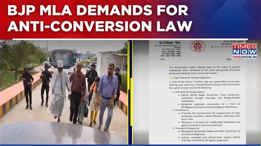 'Conversion Baba' Files Stir Row In Delhi: BJP MLA Renews Demand For Anti-Conversion Law | Top News