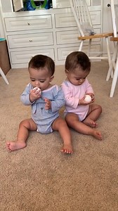 10M views · 71K reactions | giving them an egg to see if they’d be gentle  btw they were fussy right before this & the egg made them so happy #baby #twin #love | The jessica Family | Facebook