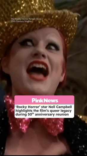 Rocky Horror star Nell Campbell says the film helps generations accept their sexuality and find community