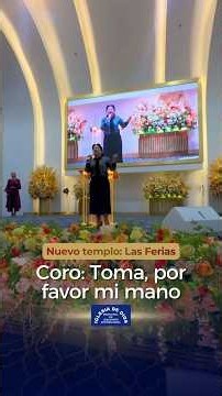 Videoclip Coro: Toma por favor mi mano. Hna. María Luisa Piraquive, inauguración Las Ferias Bogotá