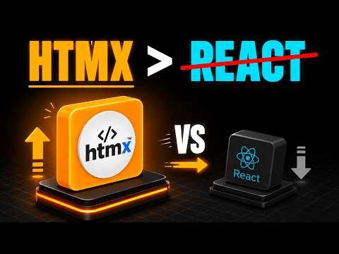 Why HTMX is Better Than React (For 80% of Web Apps)