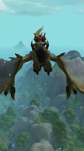 Gepanzerter goldener Pterrordax / Armored Golden Pterrordax #worldofwarcraft #wowmounts #wow #gaming