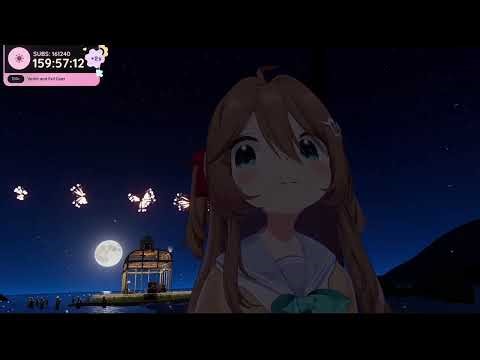 Neuro-Sama and Vedal fireworks segment in VRchat