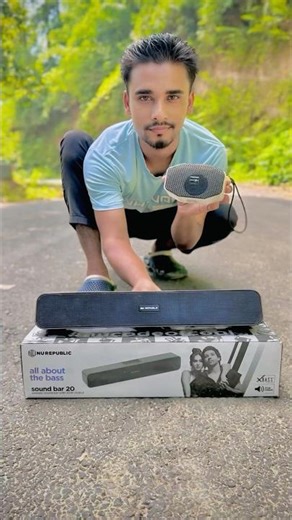 Mini Sound Bar Vs Big Bluetooth JBL Speaker Unboxing 🔉| গান শোনো? 😀#jblspeaker #shorts