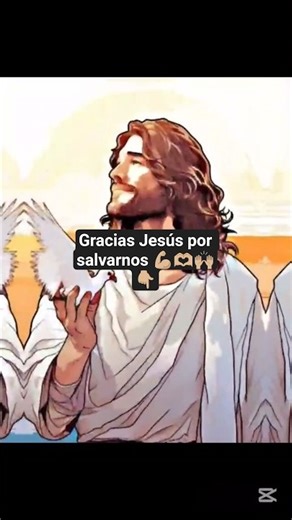 JESUS ​​SAVES ✝️©️@JesusBYS #edit #jesus #god @Querubín_pro