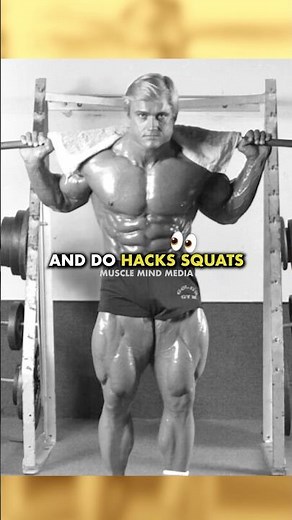Tom Platz: Should You Add the Leg Press to Your Leg Routine? 😐 #shorts