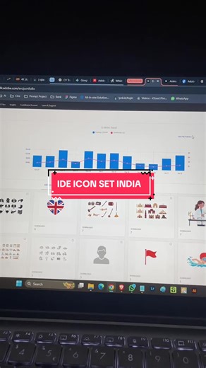 Referensi atau ide icon untuk negara india, lumayan laku banyak yang dari india. Mungkin kalian bisa coba. #microstock #adobestock #india #icon #vector
