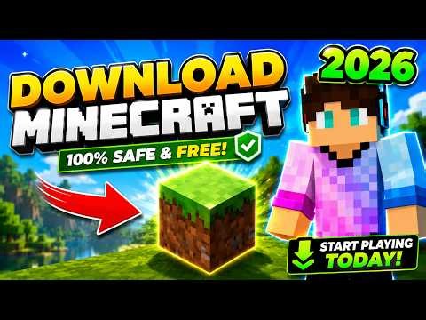 How to Download Minecraft on PC & Laptop 2026 FREE – Java Edition