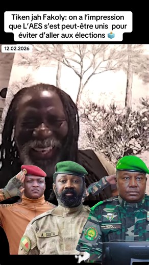 Tiken Jah Fakoly sur l'unité de l'AES avant les élections