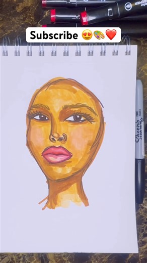 How to Draw using Coloured 🎨 Pens #art #artist #artwork #drawing #shorts #youtubeshorts