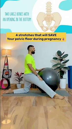 4 Stretches That Save Your Pelvic Floor During Pregnancy