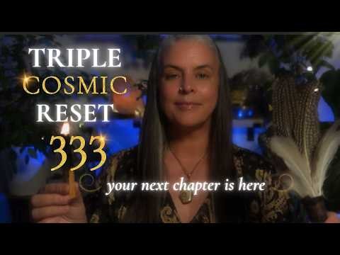333 Triple Cosmic Reset ✨ REIKI | ASMR