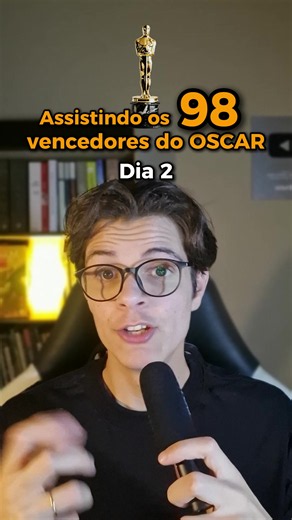 Dia 2: assistindos os 98 vencedores do OSCAR! 🏆 E o de hoje me surpreendeu muito! #filmes #indicaçãodefilmes