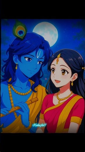Radha Krishna. 😇. ❤️. #love #viral #video ✨