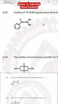NMR Spectroscopy #viral #trending #iitjam2025 #organicchemistry