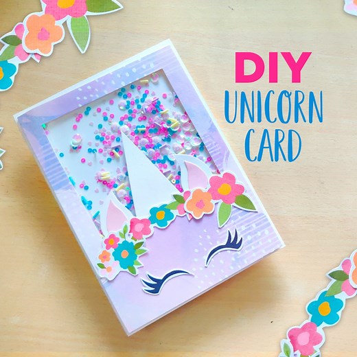 2.8K views · 40 reactions | DIY Unicorn Card | Creative Card Design |...