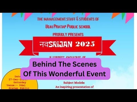 Behind The Scenes Of Nav Srijan Preparation/ BTS Of Nav Srijan Preparation 2025