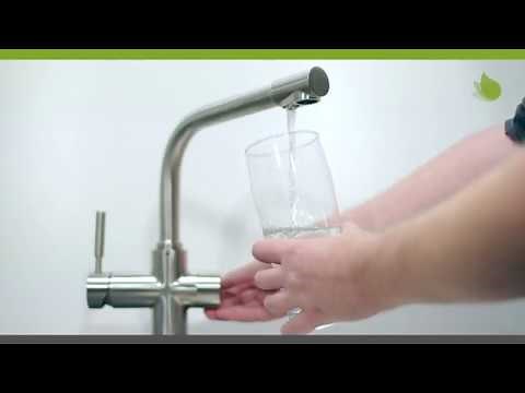 3-Way kitchen tap installation - Kitchen tap for water filter - VISION AQUA Technology