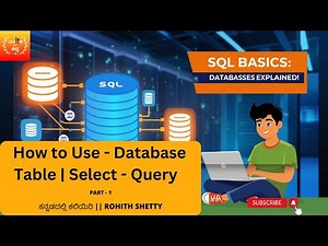MYSQL (Part -1 )| How to Create a Database & Handle Tables