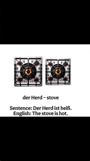 In der Küchen | Kirche in German vocabulary #shorts #germanlanguage