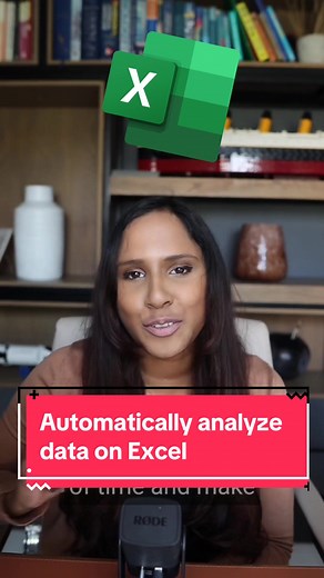 Automatically analyze data on Excel and save a bunch of time! #learnontiktok #excel #exceltips #excelpro