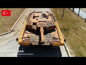 Turkey Begins Mass Production of the Additional Armor System Developed for the Leopard 2A4 MBT
