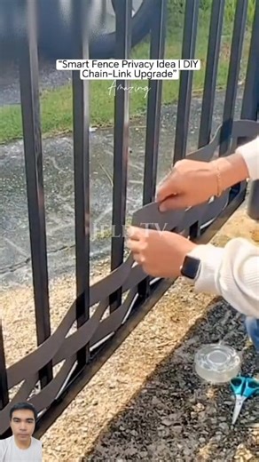 Galing👍 Ctto:📷 A smart and practical fence upgrade! 💡 Using PVC (Polyvinyl Chloride) privacy strips, you can easily turn a regular chain-link fence into something modern and private. Simple, budget-friendly, and DIY-friendly. 🏡✨ Perfect idea for anyone who wants privacy without losing that open-air feel. ⚖️ Disclaimer > This video is shared for educational and reaction purposes only under Fair Use. All rights belong to their respective owners. #FencePrivacy #DIYHomeIdea #HomeImprovement #Sma