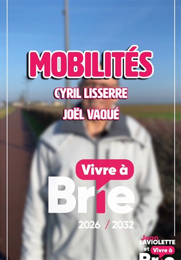 Dans une ville comme Brie-Comte-Robert, des mobilités adéquates sont capitales pour la qualité de vie, que ce soit pour les déplacements quotidiens ou occasionnels. Aujourd'hui avec Cyril LISSERRE et Joël VAQUÉ, colistiers de Vivre à Brie 2026-2032, nous revenons sur nos objectifs à propos de mobilité briarde. Au plaisir d'échanger et de vous rencontrer ! #BrieauCoeur #BrieComteRobert #Mobilité