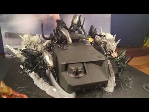 Minimates Alien set up and Alien: covenant mini movie review