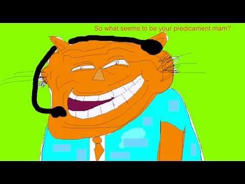 Garfielf saws a spider