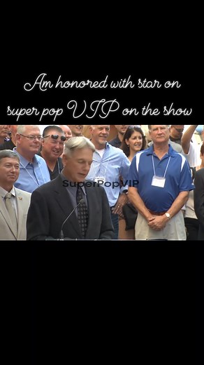 50K views · 2.6K reactions | I am honored with star on the super pop VIP present and of it about the show | Mark Harmon private fanpage | Facebook