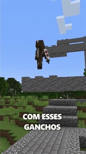 Minecraft – Advanced Hook Launchers Mod New Hooks and Climbing #minecraft