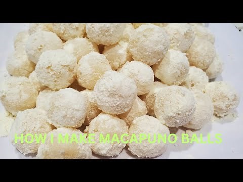 HOW TO MAKE A MACAPUNO BALLS CANDY #macapuno #candy