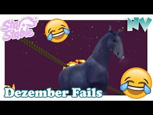 Star Stable [SSO]: Dezember Fails! | Randomness