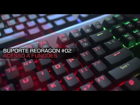 Funções e Atalhos em um Teclado Mecânico Redragon (Iluminação e outras Funções)